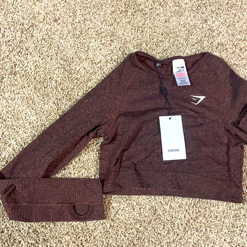Women’s Gymshark long sleeve crop top